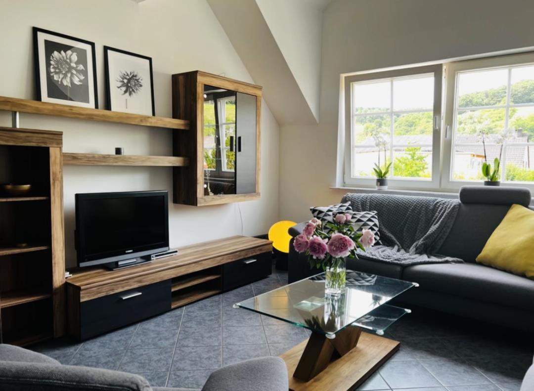 Modernes Ferienhaus Sauerblick Langsur Exterior foto